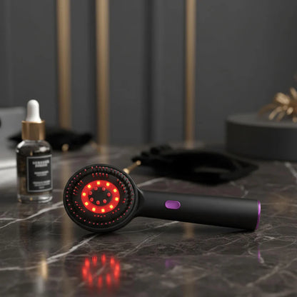 Peigne Massage Électrique Anti-Chute