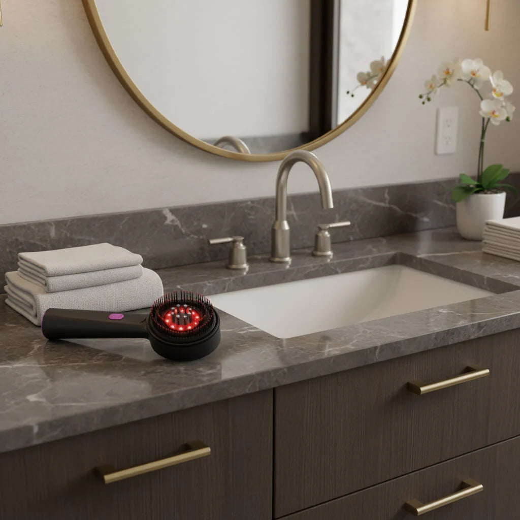 Peigne Massage Électrique Anti-Chute