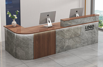 Modern Shop Reception Desks Organizers Design Long Executive Restaurant Hotel Reception Desks Luxury Mostrador Lounge Furniture